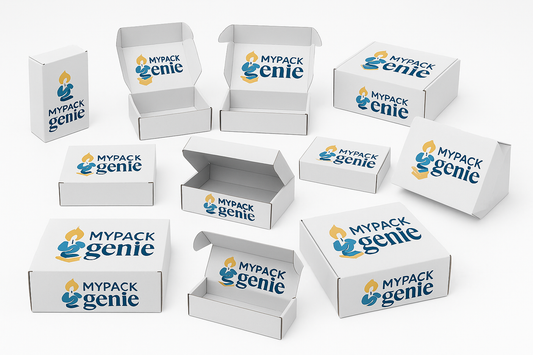 White 7"x5"x3.5" Confectionery & Snack Box